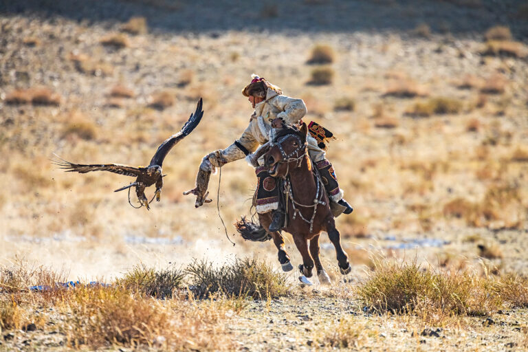 Die Adlerjäger der Mongolei: Auf den Spuren der Berkutschi